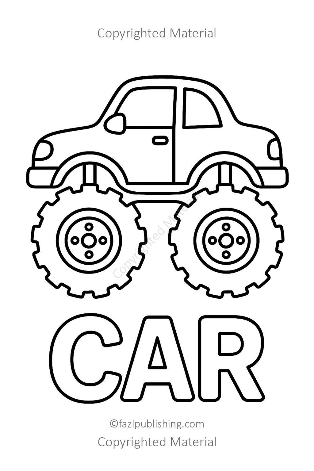 Monster Truck Car - Imagination Journey